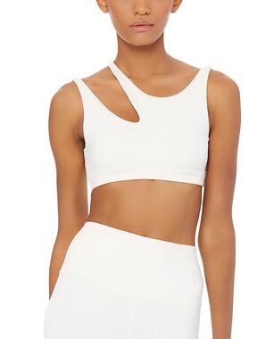 Alo Yoga Pristine White Peak Bra Top